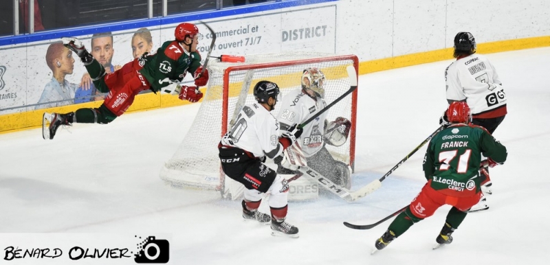 Photo hockey Ligue Magnus - Ligue Magnus : 10me journe : Cergy-Pontoise vs Bordeaux - Les Boxers tombent sur un os