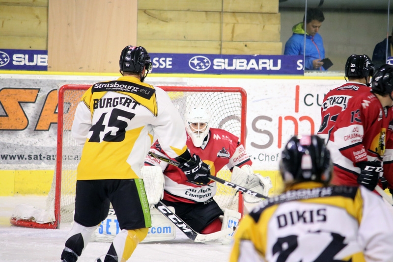 Photo hockey Ligue Magnus - Ligue Magnus : 10me journe : Chamonix  vs Strasbourg  - Les Pionniers simposent au bout du suspens 