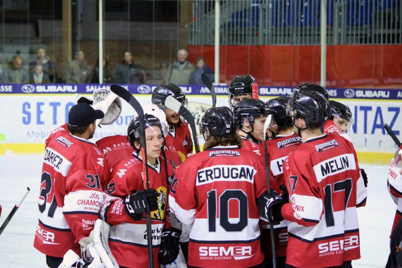 Photo hockey Ligue Magnus - Ligue Magnus : 10me journe : Chamonix  vs Strasbourg  - Les Pionniers simposent au bout du suspens 