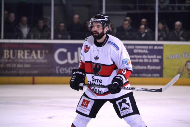 Photo hockey Ligue Magnus - Ligue Magnus : 10me journe : Epinal  vs Brianon  - 666, la marque du Diable...