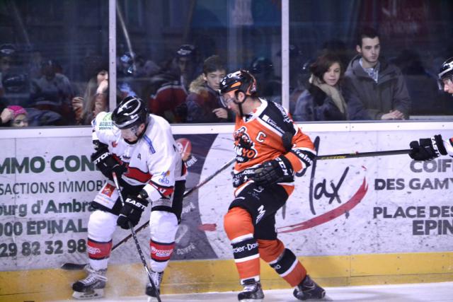 Photo hockey Ligue Magnus - Ligue Magnus : 10me journe : Epinal  vs Brianon  - 666, la marque du Diable...