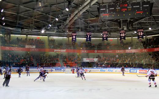 Photo hockey Ligue Magnus - Ligue Magnus : 10me journe : Grenoble  vs Bordeaux - Grenoble coule Bordeaux