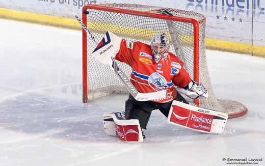 Photo hockey Ligue Magnus - Ligue Magnus : 10me journe : Lyon vs Morzine-Avoriaz - Macrez sauve les Lions
