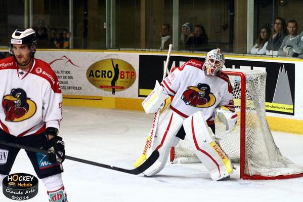 Photo hockey Ligue Magnus - Ligue Magnus : 10me journe : Lyon vs Morzine-Avoriaz - Macrez sauve les Lions