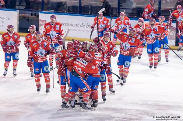Photo hockey Ligue Magnus - Ligue Magnus : 10me journe : Lyon vs Morzine-Avoriaz - Macrez sauve les Lions