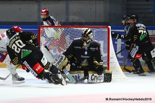 Photo hockey Ligue Magnus - Ligue Magnus : 10me journe : Rouen vs Grenoble  - LM : Rouen a failli relever le dfi.