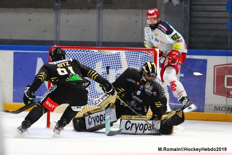 Photo hockey Ligue Magnus - Ligue Magnus : 10me journe : Rouen vs Grenoble  - LM : Rouen a failli relever le dfi.