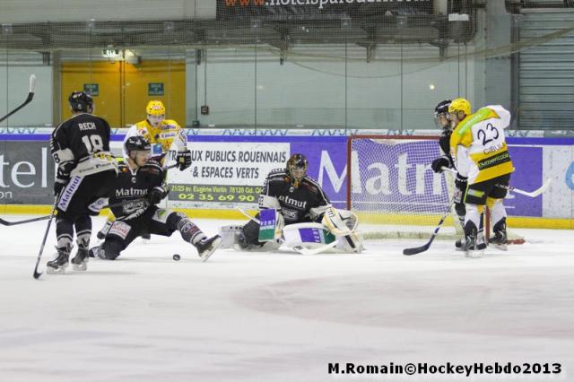 Photo hockey Ligue Magnus - Ligue Magnus : 10me journe : Rouen vs Strasbourg  - Un Dragon puissance dix.