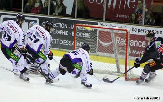 Photo hockey Ligue Magnus - Ligue Magnus : 11me journe  : Amiens  vs Caen  - Les Gothiques coulent les Drakkars