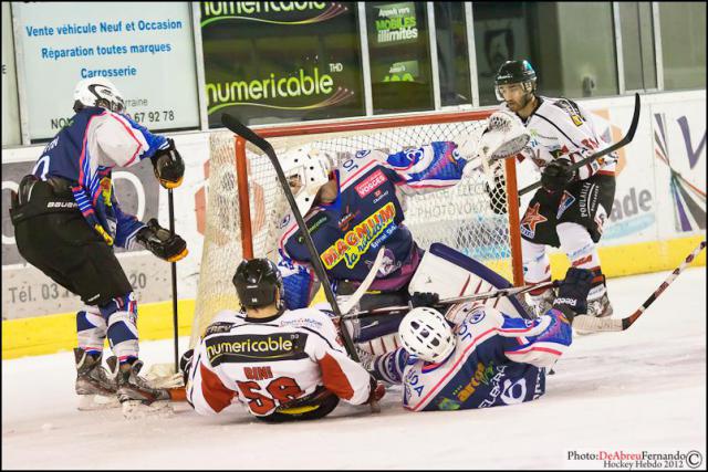 Photo hockey Ligue Magnus - Ligue Magnus : 11me journe  : Epinal  vs Mulhouse - Poissompr prend l