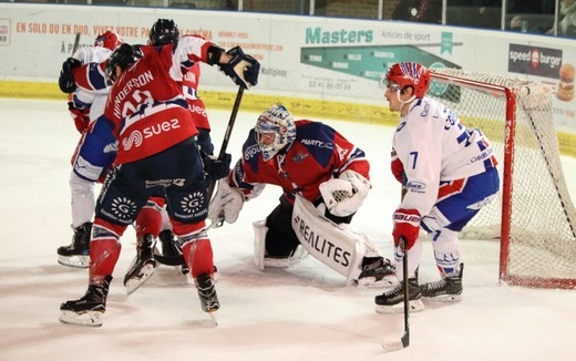 Photo hockey Ligue Magnus - Ligue Magnus : 11me journe : Angers  vs Lyon - Une victoire dans la douleur