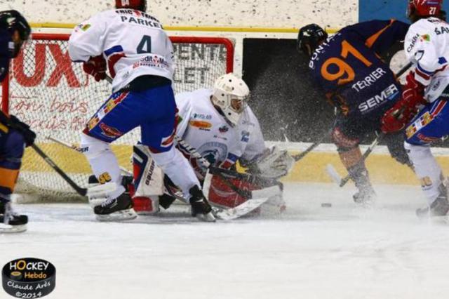 Photo hockey Ligue Magnus - Ligue Magnus : 11me journe : Chamonix  vs Lyon - Chamonix rugit !