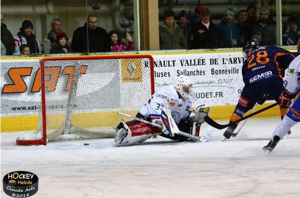 Photo hockey Ligue Magnus - Ligue Magnus : 11me journe : Chamonix  vs Lyon - Chamonix rugit !