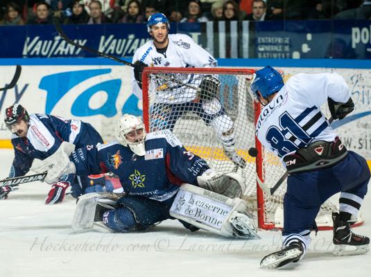 Photo hockey Ligue Magnus - Ligue Magnus : 11me journe : Grenoble  vs Brest  - Mi-figue, mi-raison