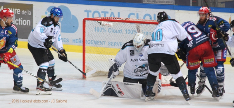 Photo hockey Ligue Magnus - Ligue Magnus : 11me journe : Grenoble  vs Gap  - Grenoble - Gap: 