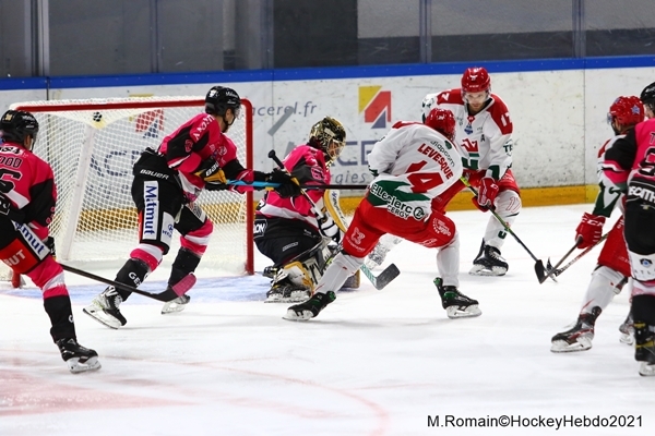 Photo hockey Ligue Magnus - Ligue Magnus : 11me journe : Rouen vs Cergy-Pontoise - Les Dragons de Rouen confirment