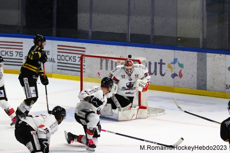 Photo hockey Ligue Magnus - Ligue Magnus : 11me journe : Rouen vs Chamonix  - Premire dfaite de Rouen en Ligue Magnus