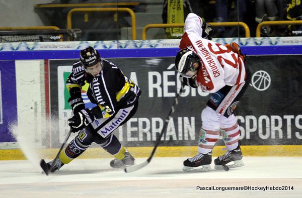 Photo hockey Ligue Magnus - Ligue Magnus : 11me journe : Rouen vs Morzine-Avoriaz - Progrs confirms !