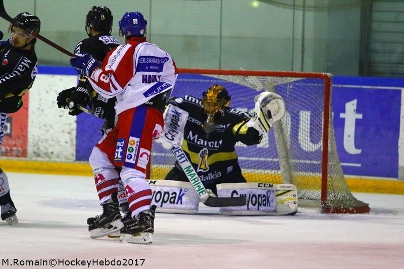 Photo hockey Ligue Magnus - Ligue Magnus : 11me journe : Rouen vs Mulhouse - Les Dragons contrlent