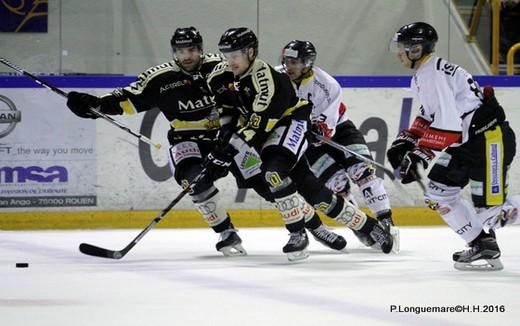 Photo hockey Ligue Magnus - Ligue Magnus : 11me journe : Rouen vs Nice - LM : Rouen difficilement