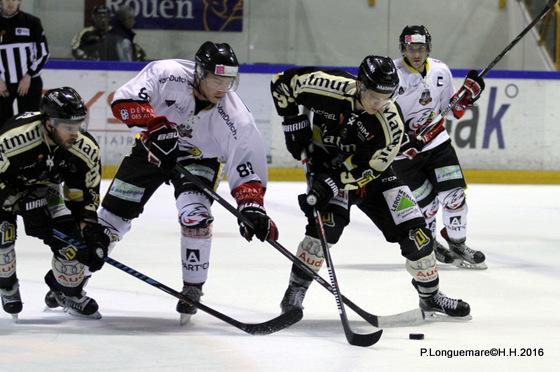 Photo hockey Ligue Magnus - Ligue Magnus : 11me journe : Rouen vs Nice - LM : Rouen difficilement