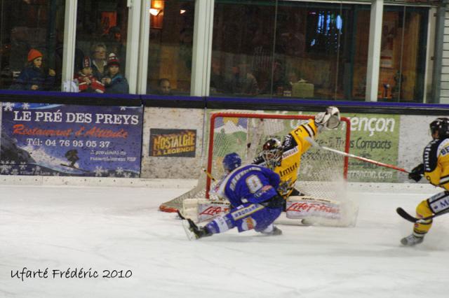 Photo hockey Ligue Magnus - Ligue Magnus : 11me journe : Villard-de-Lans vs Rouen - Onze secondes qui font la diffrence ! 