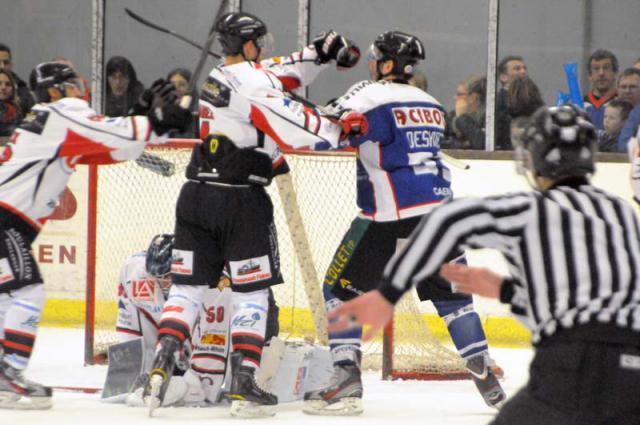 Photo hockey Ligue Magnus - Ligue Magnus : 12me journe  : Caen  vs Mulhouse - Caen renoue avec la victoire