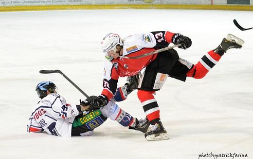 Photo hockey Ligue Magnus - Ligue Magnus : 12me journe : Brianon  vs Caen  - Les Drakkars en enfer