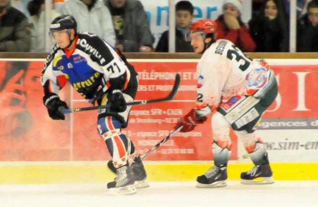 Photo hockey Ligue Magnus - Ligue Magnus : 12me journe : Caen  vs Mont-Blanc - Avalanche de buts sur le Mont Blanc