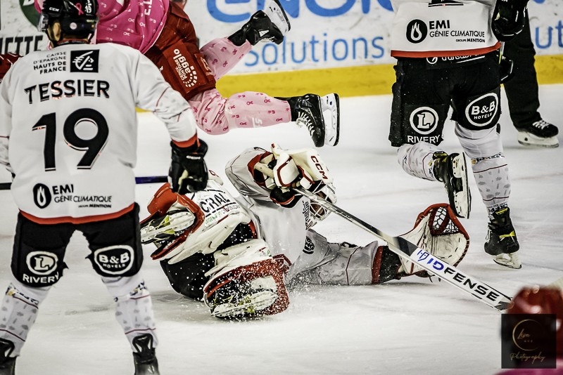 Photo hockey Ligue Magnus - Ligue Magnus : 12me journe : Cergy-Pontoise vs Amiens  - Les Jokers privent les Gothiques dune revanche