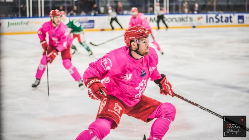 Photo hockey Ligue Magnus - Ligue Magnus : 12me journe : Cergy-Pontoise vs Brianon  - Cergy lemporte au terme dun match serr