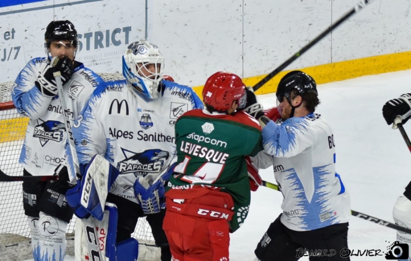 Photo hockey Ligue Magnus - Ligue Magnus : 12me journe : Cergy-Pontoise vs Gap  - Les Jokers renversent les Rapaces