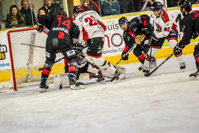 Photo hockey Ligue Magnus - Ligue Magnus : 12me journe : Chamonix  vs Mulhouse - Les Pionniers prennent leur revanche