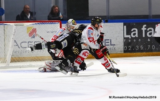 Photo hockey Ligue Magnus - Ligue Magnus : 12me journe : Rouen vs Amiens  - Les Dragons ne savent plus gagner