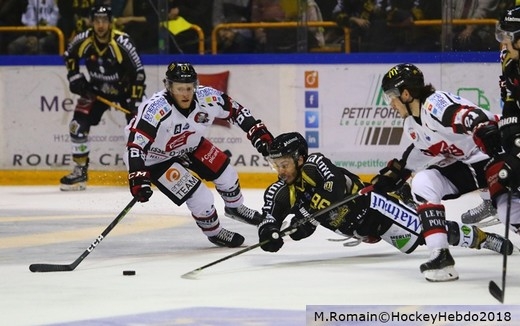 Photo hockey Ligue Magnus - Ligue Magnus : 12me journe : Rouen vs Amiens  - Rouen emporte le Derby et reste invaincu