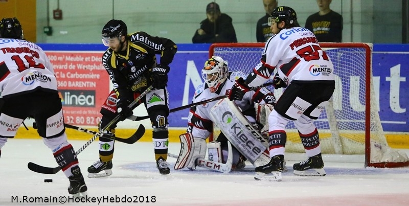 Photo hockey Ligue Magnus - Ligue Magnus : 12me journe : Rouen vs Amiens  - Rouen emporte le Derby et reste invaincu