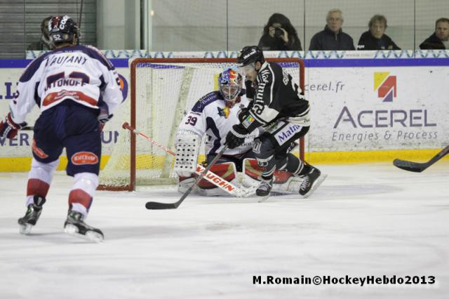 Photo hockey Ligue Magnus - Ligue Magnus : 12me journe : Rouen vs Grenoble  - Rouen au forceps.