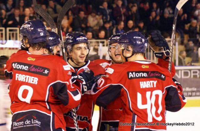 Photo hockey Ligue Magnus - Ligue Magnus : 13me journe  : Angers  vs Caen  - Les Ducs assument leur statut
