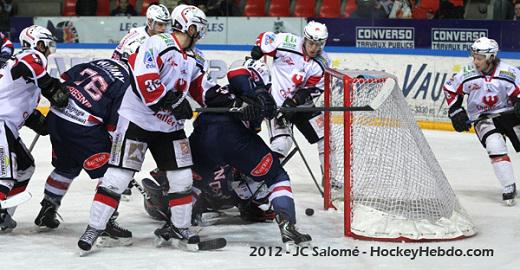 Photo hockey Ligue Magnus - Ligue Magnus : 13me journe  : Grenoble  vs Brianon  - Grenoble: claque au classement !