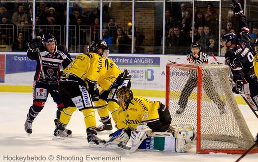 Photo hockey Ligue Magnus - Ligue Magnus : 13me journe : Angers  vs Rouen - Invincibles Dragons