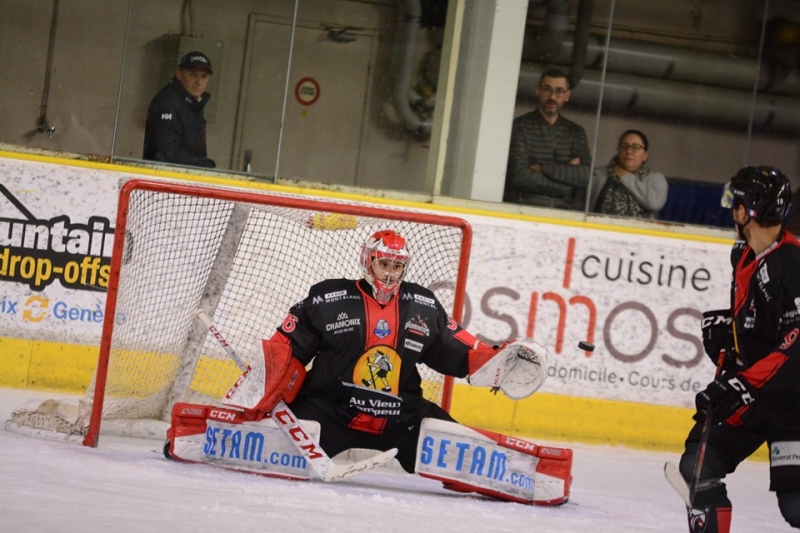 Photo hockey Ligue Magnus - Ligue Magnus : 13me journe : Chamonix  vs Anglet - Enfin 3 points pour les Pionniers