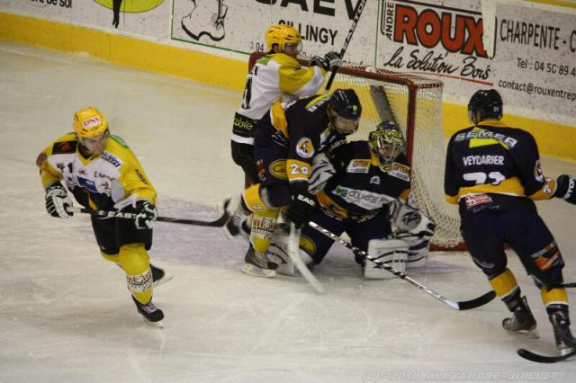 Photo hockey Ligue Magnus - Ligue Magnus : 13me journe : Chamonix  vs Strasbourg  - Au bout du suspense