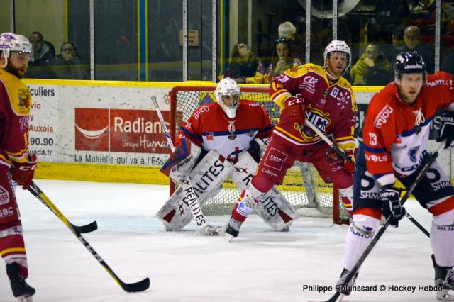 Photo hockey Ligue Magnus - Ligue Magnus : 13me journe : Dijon  vs Angers  - Les Ducs planent au dessus de la Bourgogne