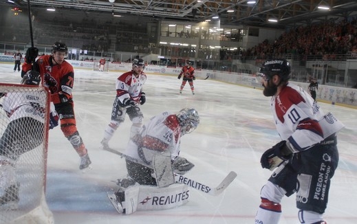Photo hockey Ligue Magnus - Ligue Magnus : 13me journe : Epinal  vs Angers  - Avantage aux frres Gratton