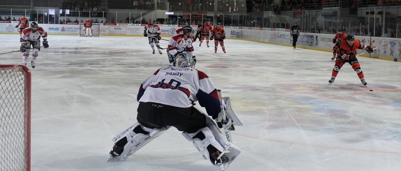 Photo hockey Ligue Magnus - Ligue Magnus : 13me journe : Epinal  vs Angers  - Avantage aux frres Gratton