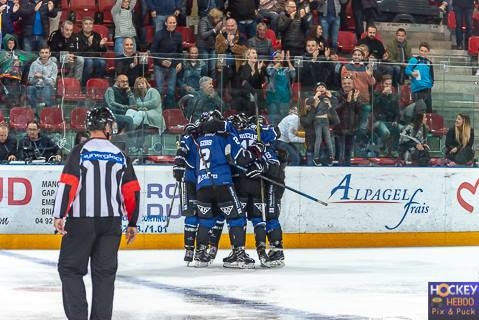 Photo hockey Ligue Magnus - Ligue Magnus : 13me journe : Gap  vs Angers  - Les Ducs sous l