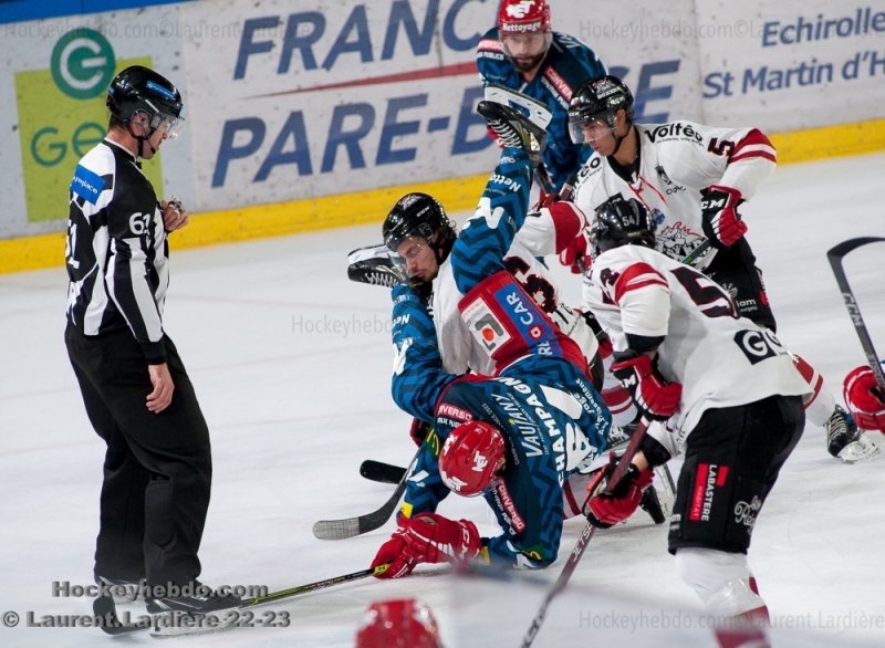 Photo hockey Ligue Magnus - Ligue Magnus : 13me journe : Grenoble  vs Bordeaux - Grenoble l