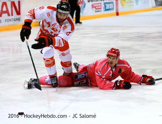 Photo hockey Ligue Magnus - Ligue Magnus : 13me journe : Grenoble  vs Epinal  - Grenoble domine Epinal sur sa glace +Video