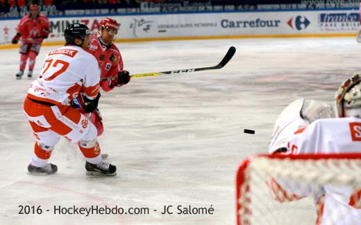 Photo hockey Ligue Magnus - Ligue Magnus : 13me journe : Grenoble  vs Epinal  - Grenoble domine Epinal sur sa glace +Video