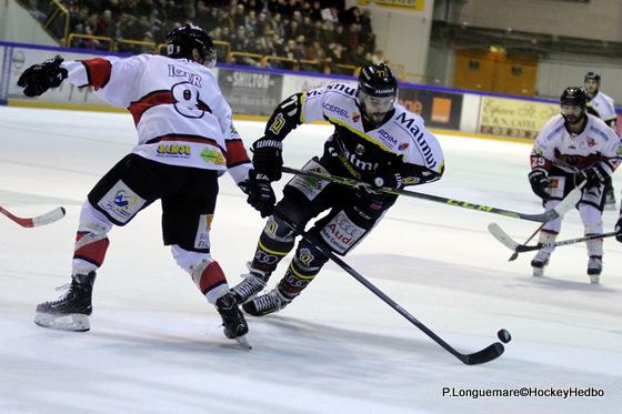 Photo hockey Ligue Magnus - Ligue Magnus : 13me journe : Rouen vs Brianon  - Les Dragons dans la douleur